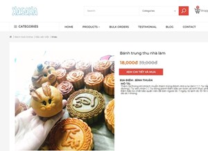 Bánh trung thu handmade bán trên mạng, liệu có an toàn? (20/9/2020)
                                                                                 